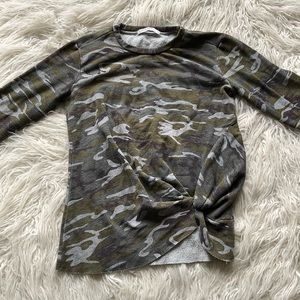 Stateside Camo Knot Sweatshirt